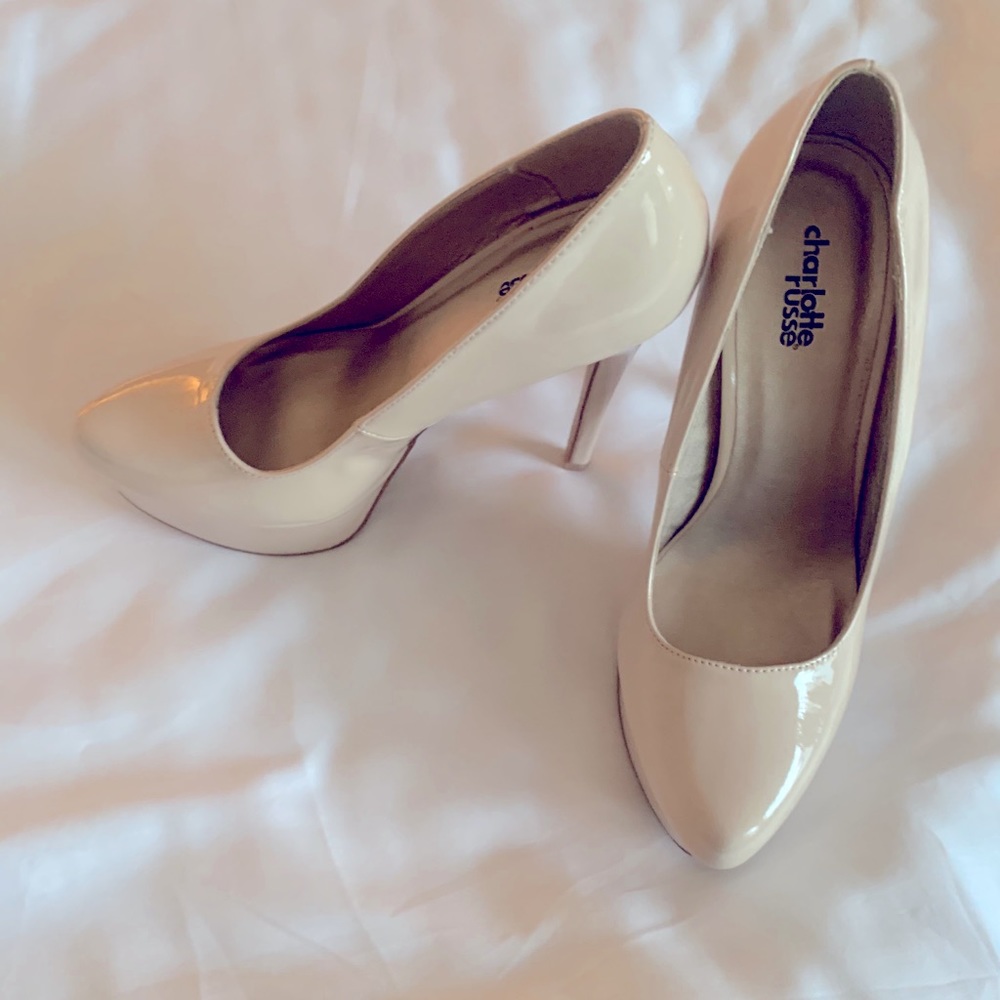 Charlotte Russe platform Pumps size 7. New